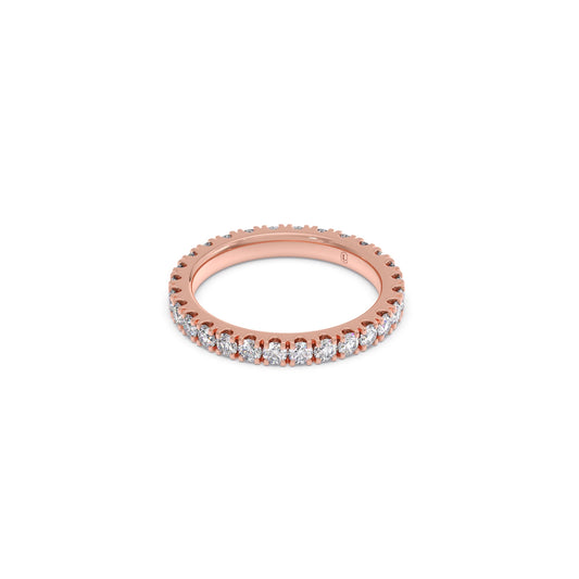 1.26ct Round Cut Diamond Eternity Band