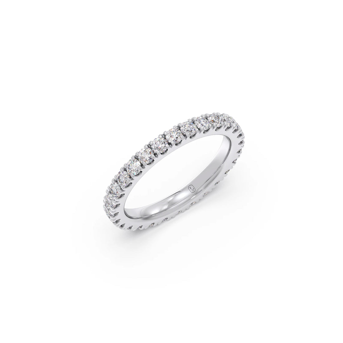 1.26ct Round Cut Diamond Eternity Band