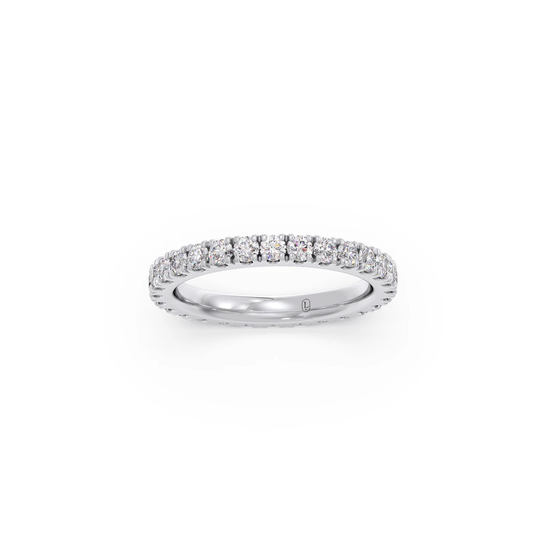 1.26ct Round Cut Diamond Eternity Band