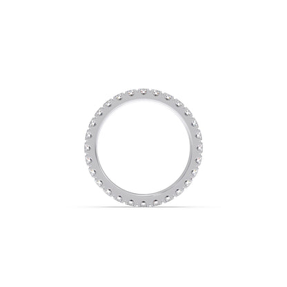 1.26ct Round Cut Diamond Eternity Band