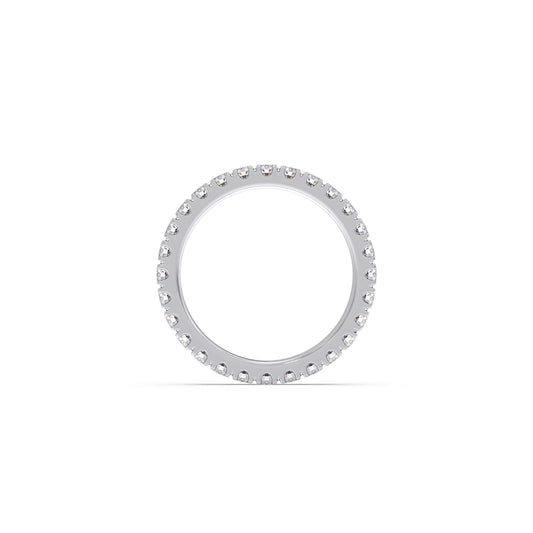 1.26ct Round Cut Diamond Eternity Band