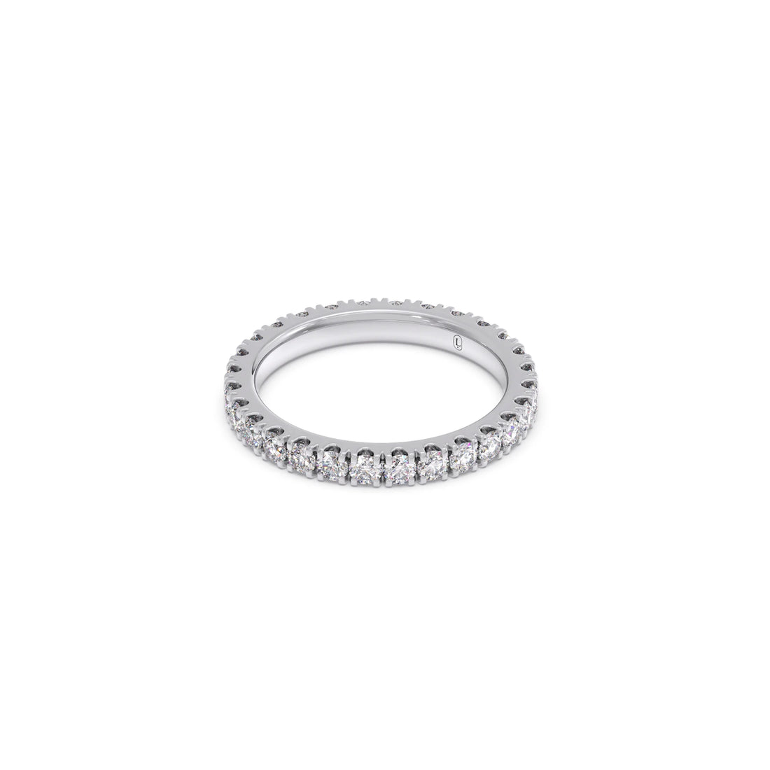 1.26ct Round Cut Diamond Eternity Band