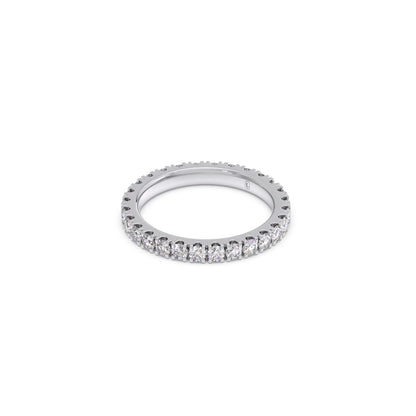1.26ct Round Cut Diamond Eternity Band