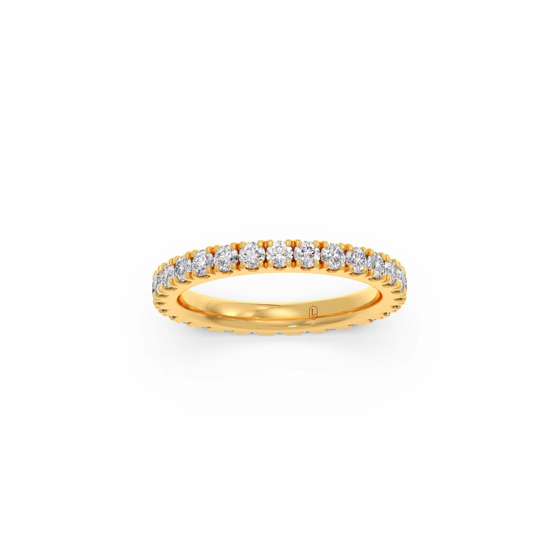 1.26ct Round Cut Diamond Eternity Band