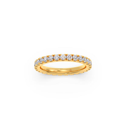 1.26ct Round Cut Diamond Eternity Band