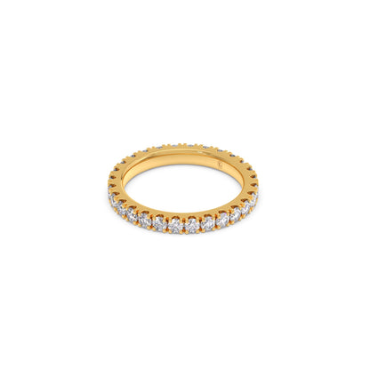 1.26ct Round Cut Diamond Eternity Band