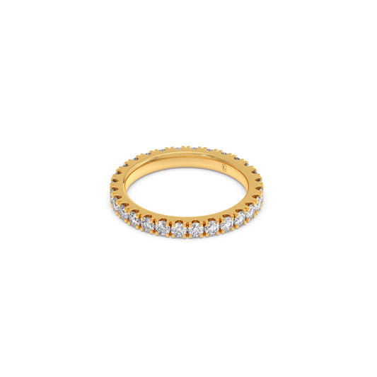 1.26ct Round Cut Diamond Eternity Band
