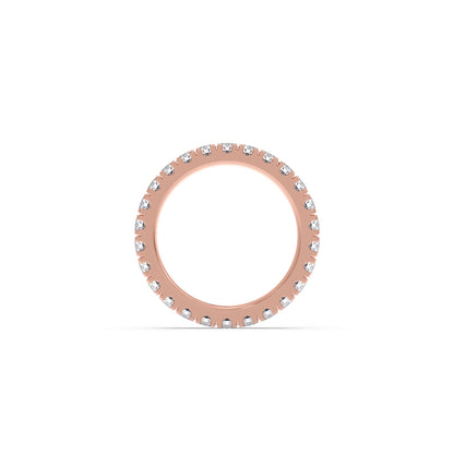Micro Prong Set Eternity Diamond Band 1.50ct