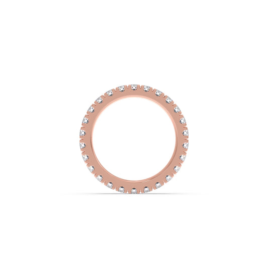 Micro Prong Set Eternity Diamond Band 1.50ct
