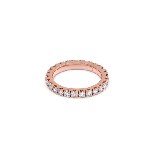 Micro Prong Set Eternity Diamond Band 1.50ct