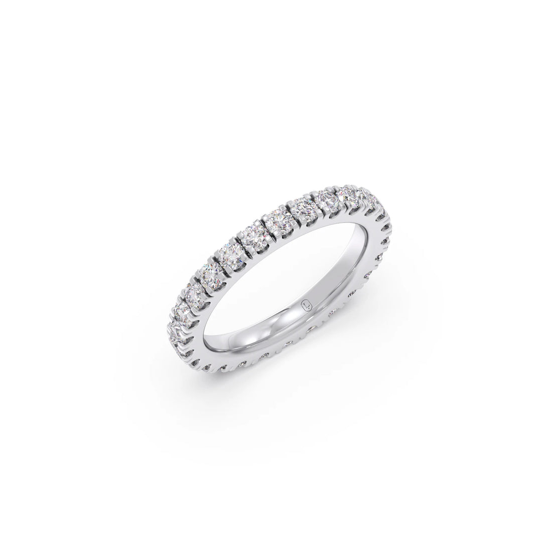 Micro Prong Set Eternity Diamond Band 1.50ct
