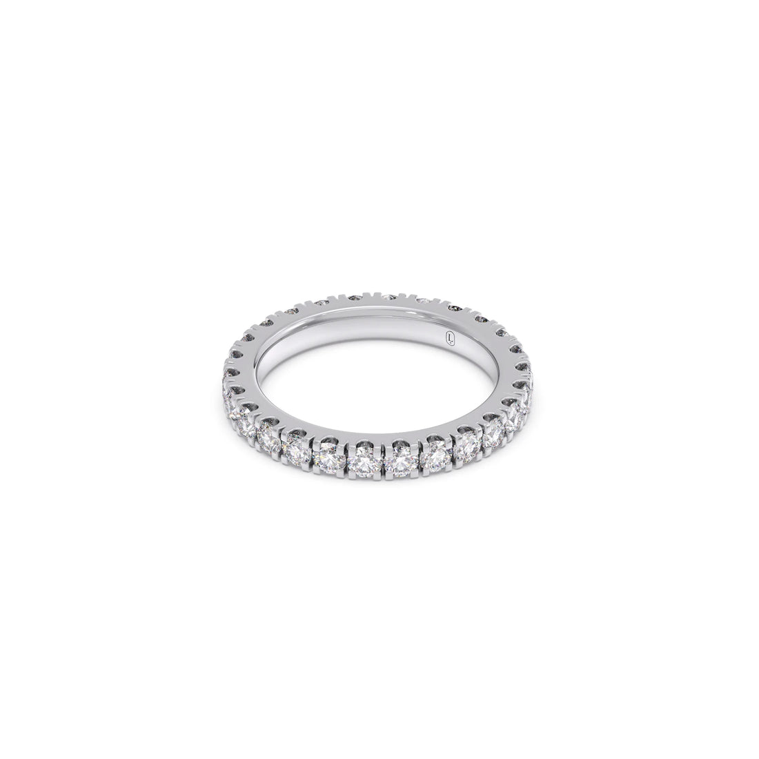 Micro Prong Set Eternity Diamond Band 1.50ct