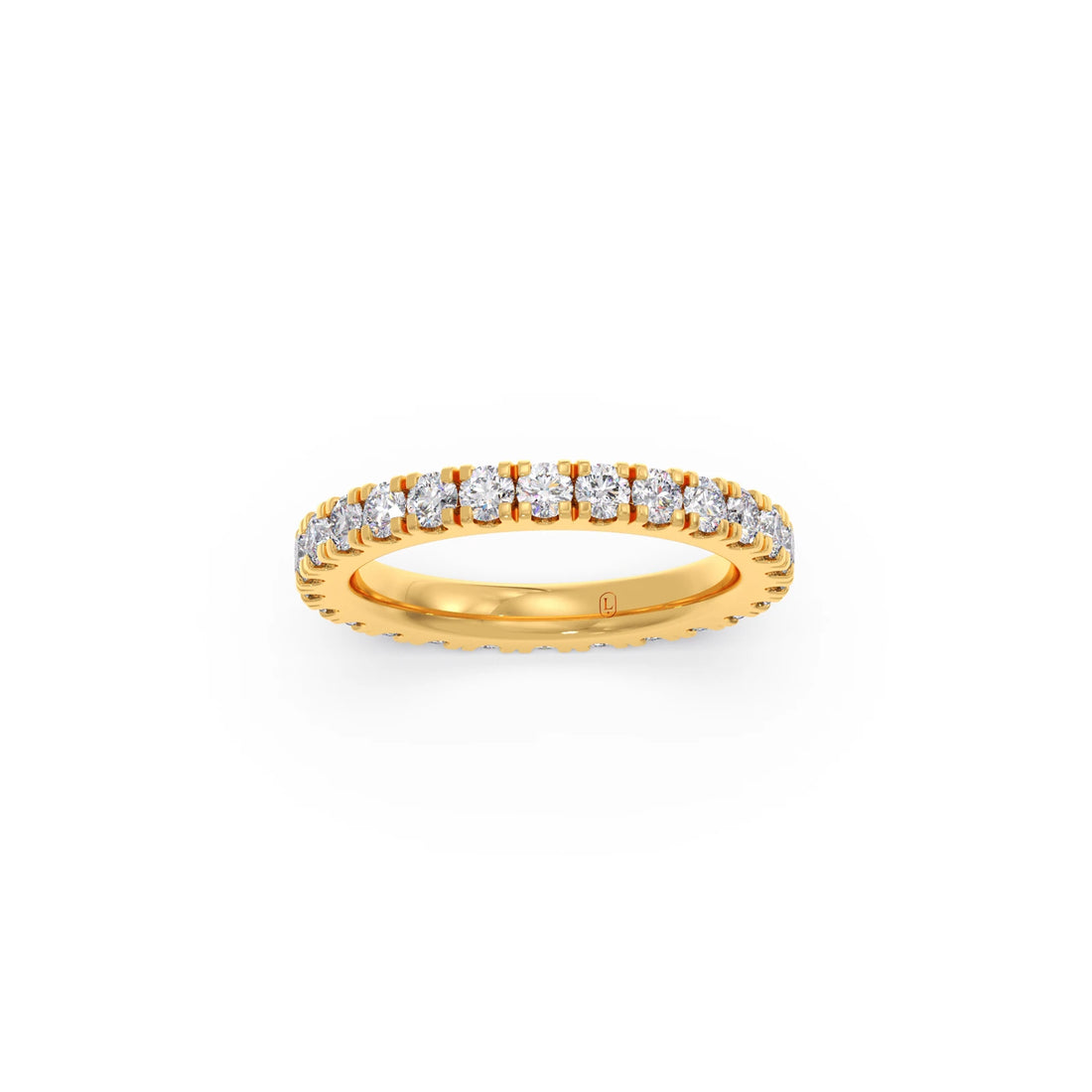Micro Prong Set Eternity Diamond Band 1.50ct