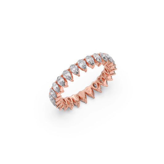 1.50ct  Pear Shape Diamond Eternity Band