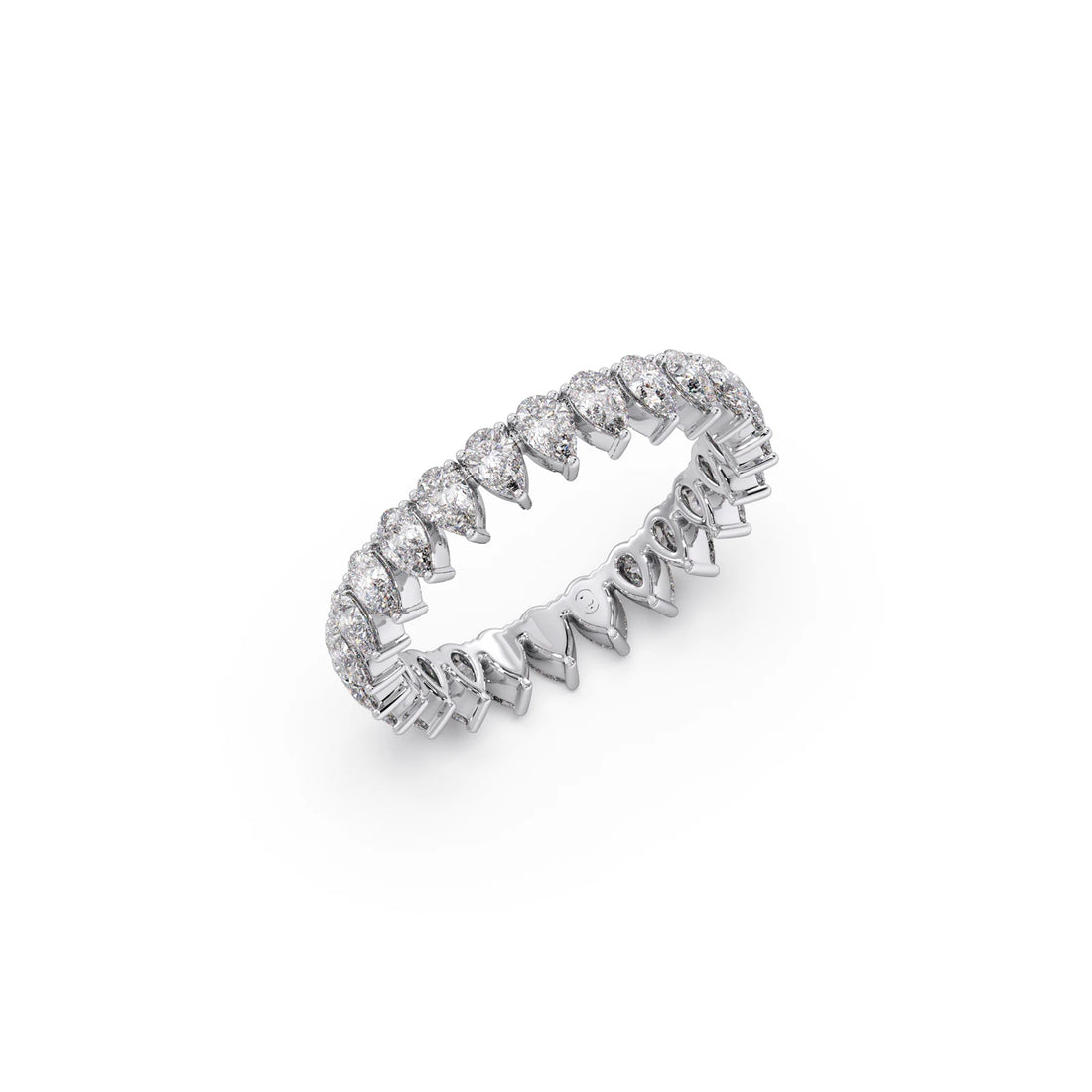 1.50ct  Pear Shape Diamond Eternity Band