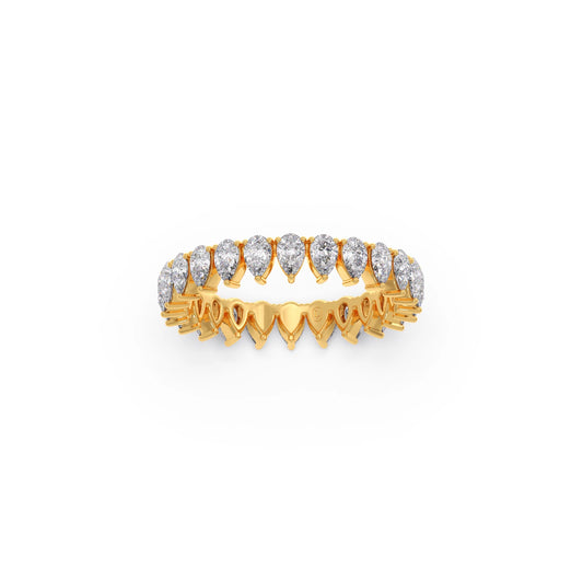 1.50ct  Pear Shape Diamond Eternity Band