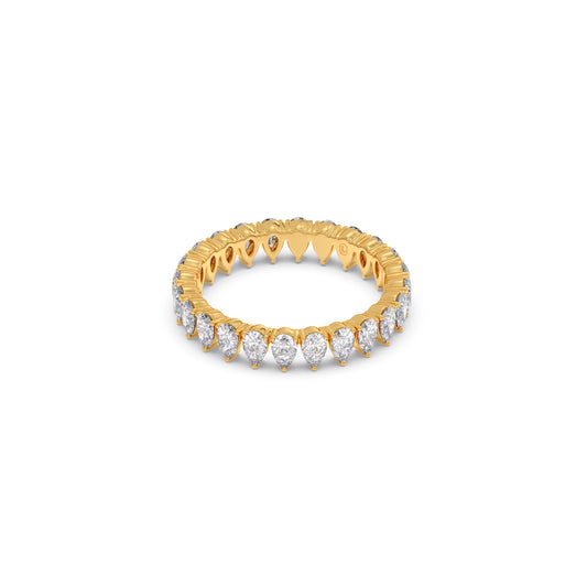 1.50ct  Pear Shape Diamond Eternity Band