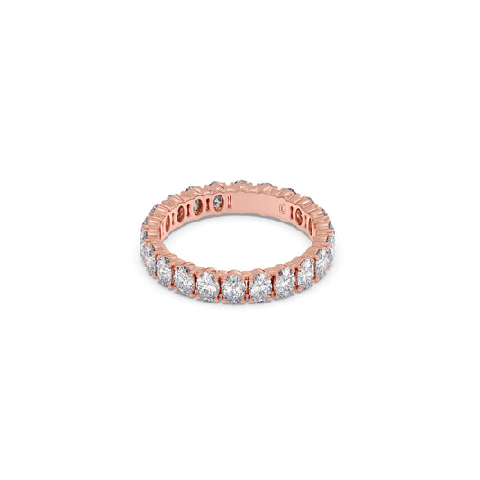 1.54 Ct Oval Cut Diamond Eternity Band