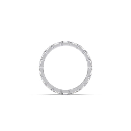 Emerald Cut Diamond 1.45ct Eternity Band