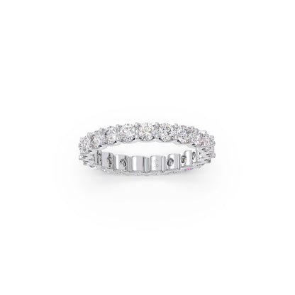 Round Cut 1.89ct Diamond Eternity Band