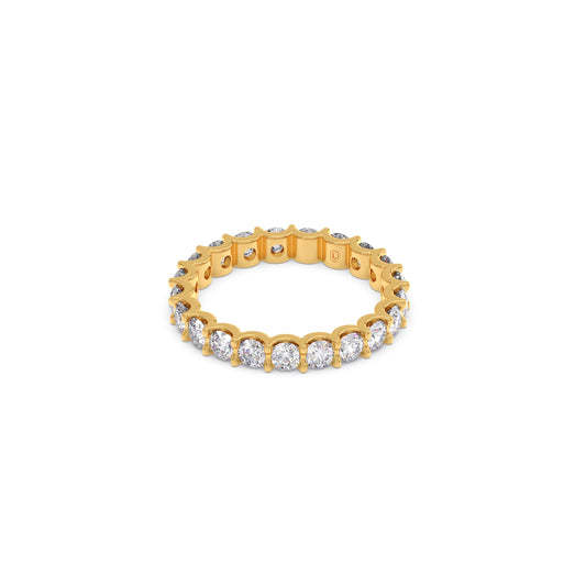 Round Cut 1.89ct Diamond Eternity Band