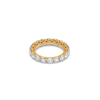 3.78ct Round Cut Diamond Eternity Band
