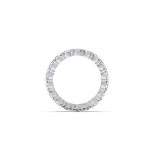 3.06CT Round Cut Diamond Eternity Band