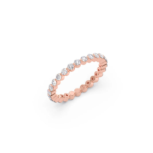 Round Cut Diamond Eternity Band 0.78ct