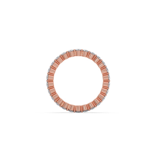 Round Cut Diamond Eternity Band 0.78ct