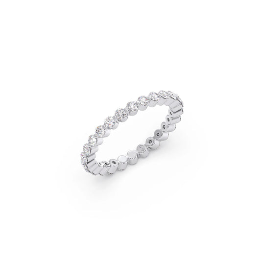 Round Cut Diamond Eternity Band 0.78ct