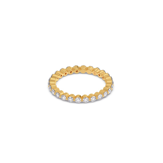 Round Cut Diamond Eternity Band 0.78ct