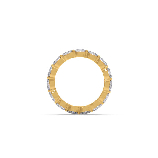 2.0Ct Oval Cut Diamond Eternity Band