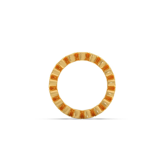 Oval Cut 3.08CT Diamond Eternity Band