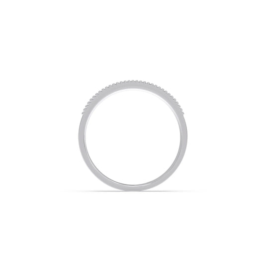Round Diamond Channel Eternity Band 0.16ct