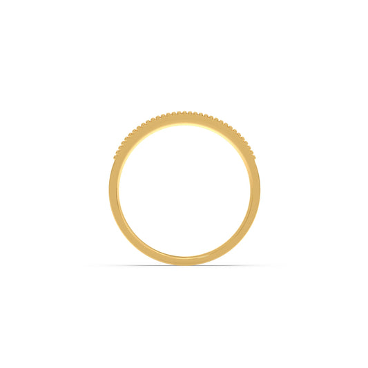 Round Diamond Channel Eternity Band 0.16ct