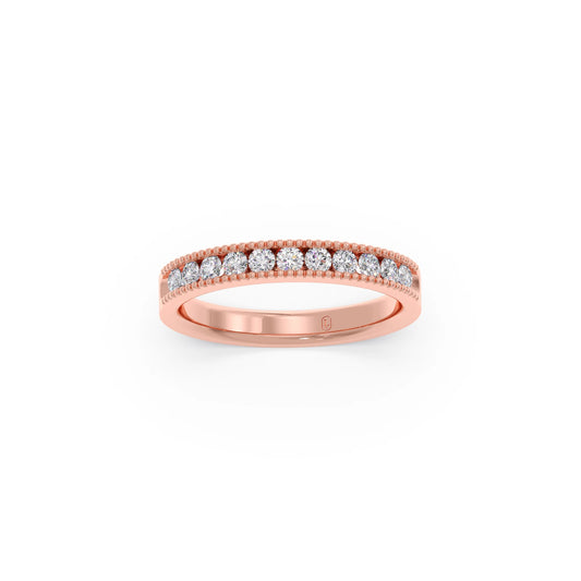 0.38ct Round Diamond Channel Eternity Band