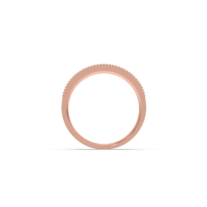 0.38ct Round Diamond Channel Eternity Band