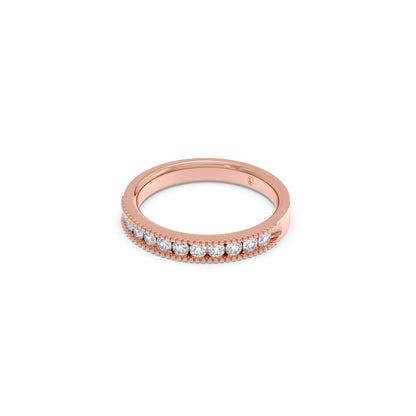 0.38ct Round Diamond Channel Eternity Band