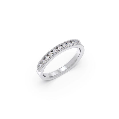 0.38ct Round Diamond Channel Eternity Band