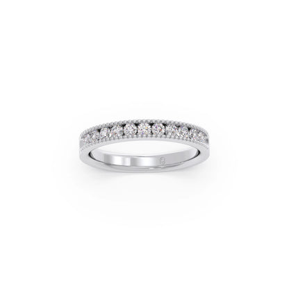 0.38ct Round Diamond Channel Eternity Band