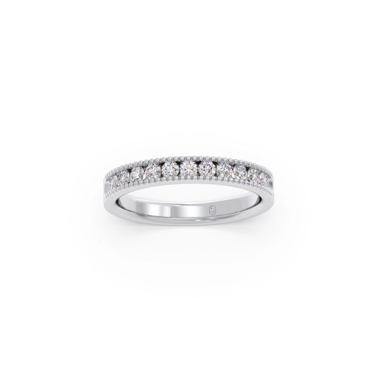 0.38ct Round Diamond Channel Eternity Band