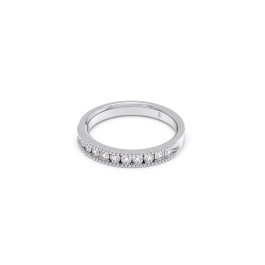 0.38ct Round Diamond Channel Eternity Band