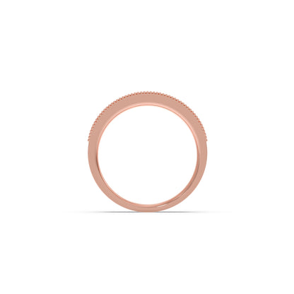 0.5ct Round Diamond Channel Eternity Band