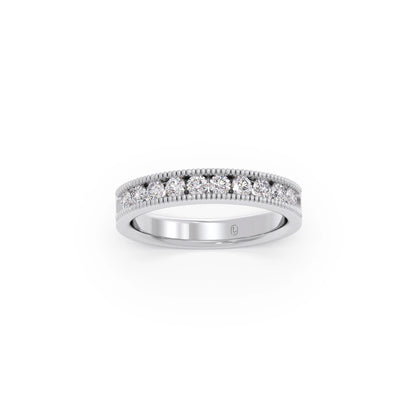 0.5ct Round Diamond Channel Eternity Band