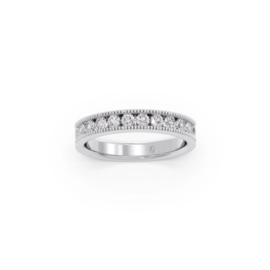 0.5ct Round Diamond Channel Eternity Band