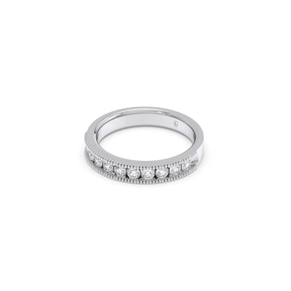 0.5ct Round Diamond Channel Eternity Band