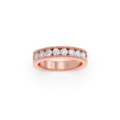 0.72ct Round Diamond Channel Eternity Band