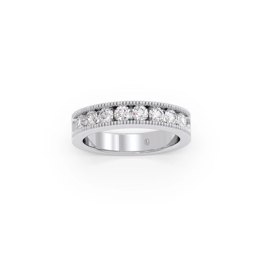 0.72ct Round Diamond Channel Eternity Band