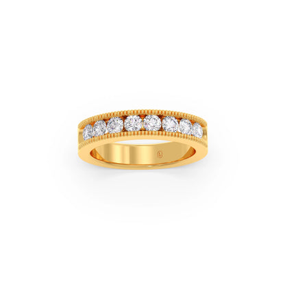 0.72ct Round Diamond Channel Eternity Band