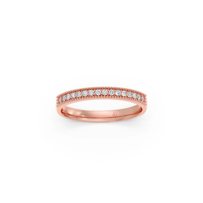 0.15ct Round Diamond Channel Eternity Band